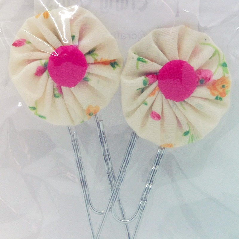 Paperclip Bookmark - Peach, Orange & Pink Floral
