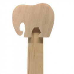 Personalised Elephant Bookmark