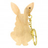 Personalised Rabbit Keyring 3