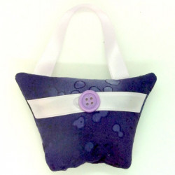 Mini Lavender Handbag -...
