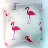 Mini Lavender Pillow - Flamingo