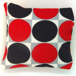 Mini Lavender Pillow - Red Dot