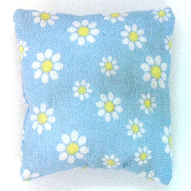 Mini Lavender Pillow - Sky Blue Floral