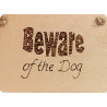 Rectangular Plaque - Beware of the Dog