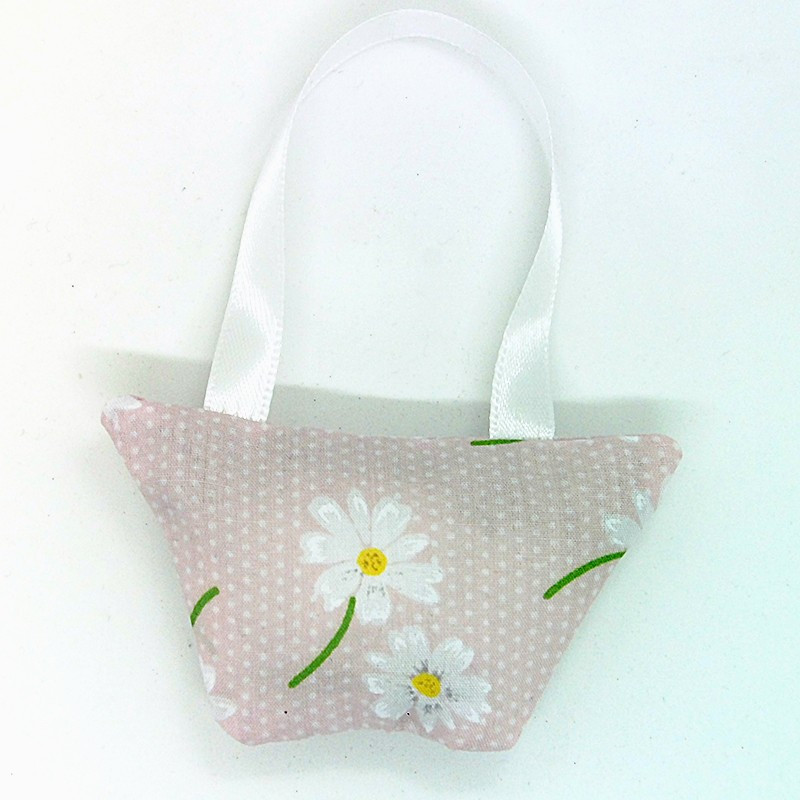 Mini Lavender Handbag - Pink Daisy