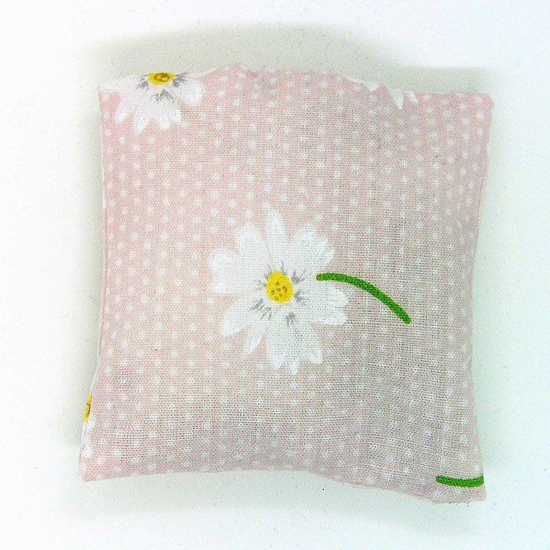 Mini Lavender Pillow - Pink Daisy