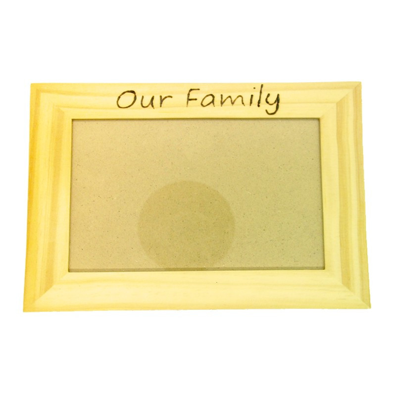 6x4" Photo Frame - "Our Family"