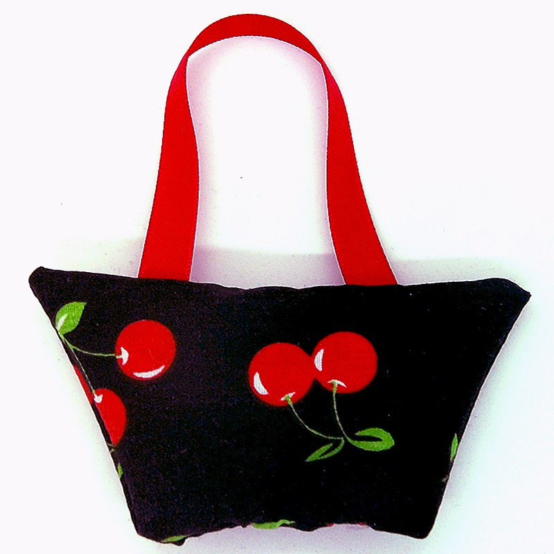 Lavender Handbag - Black Cherry