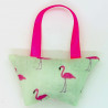 Lavender Handbag - Mint Flamingo