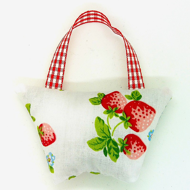 Lavender Handbag - White Strawberry