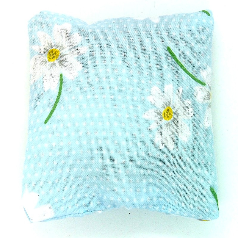 Mini Lavender Pillow - Blue Daisy