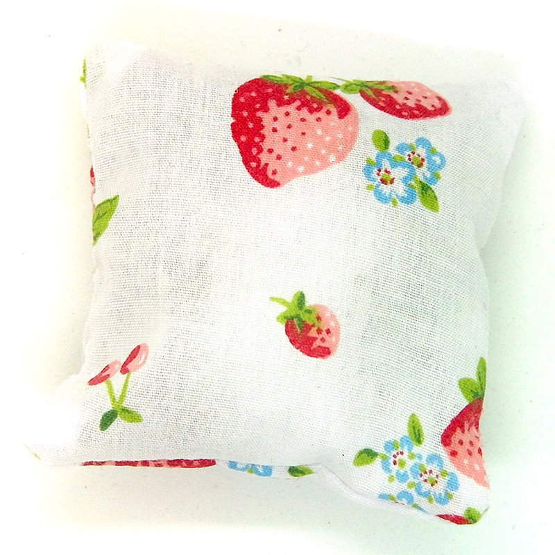 Mini Lavender Pillow - White Strawberry