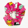 Pink Comic - Hair Scrunchie