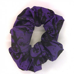 Purple Halloween- Hair Scrunchie
