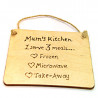 Rectangular Plaque - Mums Kitchen