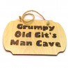 Plaque - Grumpy Old Gits Man Cave