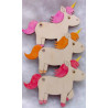 Personalised Unicorn Keyring