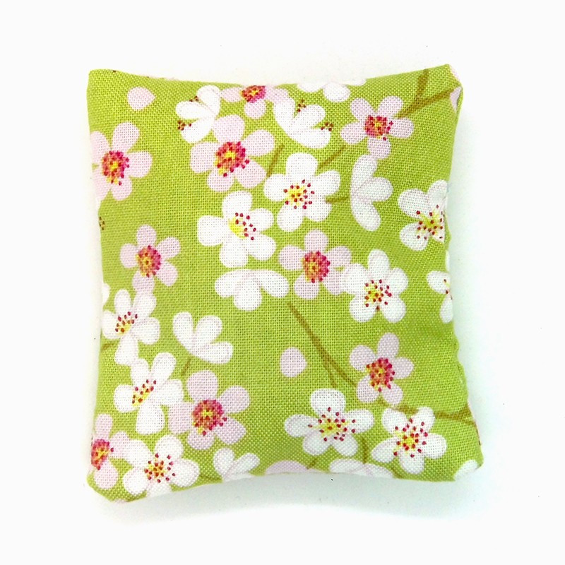 Mini Lavender Pillow - Green Blossom