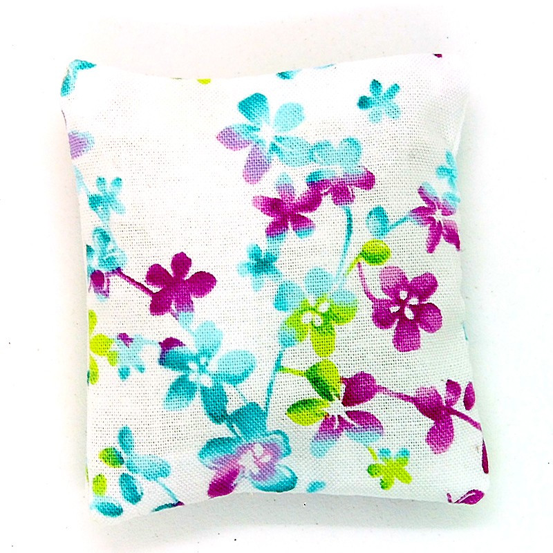 Mini Lavender Pillow - White Floral