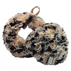 12cm Fabric Wreath with...