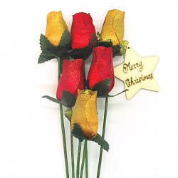 Christmas Wooden Rose...