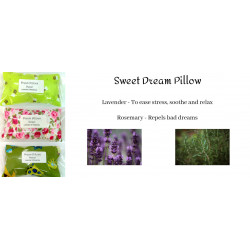 Sweet Dream Pillow - Green Floral