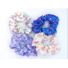 Set of 4 Floral Scrunchies