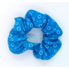 Blue Bubble Scrunchie