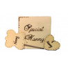 3 Piece Gift Set - Nanny Coaster, Bookmark & Keyring