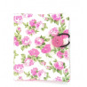 White and Pink Floral Sachet Wallet