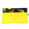 Black and Yellow Tulip Sachet Wallet