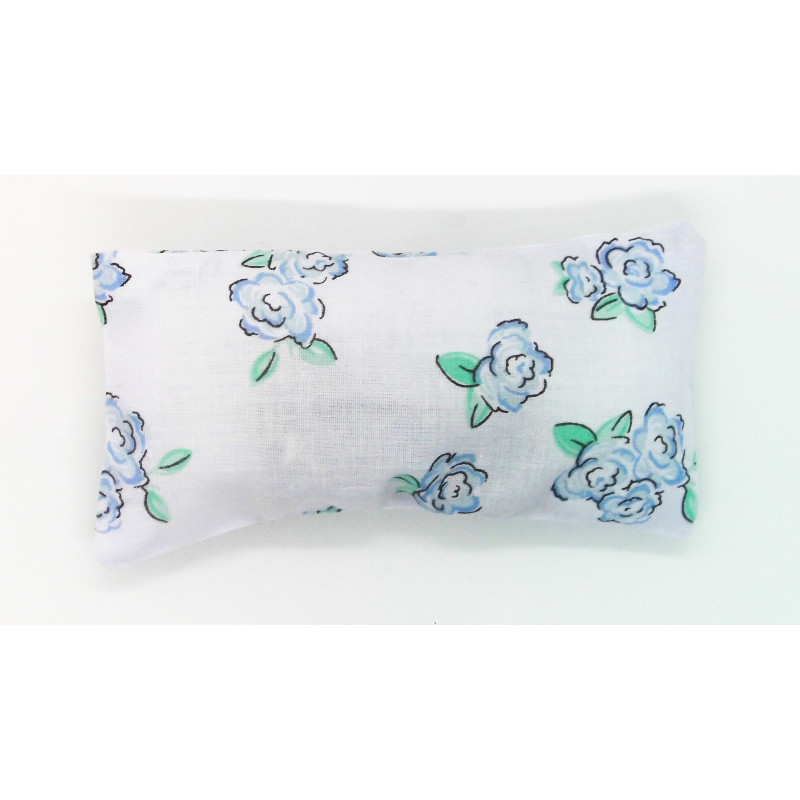 Sweet Dream Pillow - White and Blue Rose