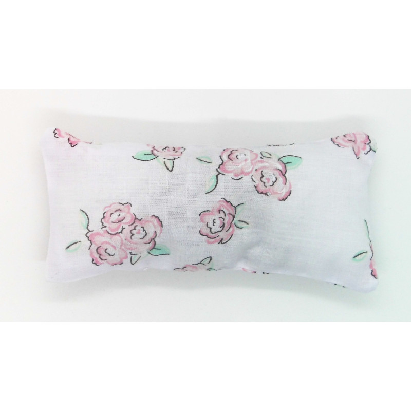 Sweet Dream Pillow - White and Pink Rose