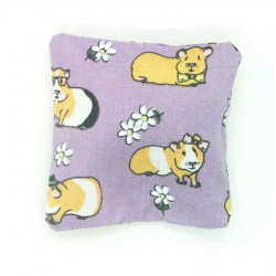 Mini Lavender Pillow - Purple Guinea Pigs