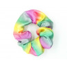 Satin Pastel Rainbow Scrunchie