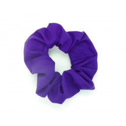 Plain Purple Scrunchie
