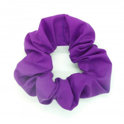 Plain Lollipop Purple Scrunchie