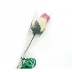 Single Wooden Rose - Terracotta