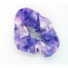 Purple Diamond Scrunchie