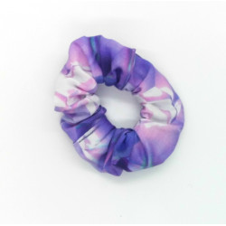 Purple Diamond Mini Scrunchie