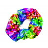 Rainbow Mosaic Scrunchie