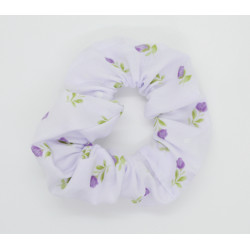 Purple Tulip Scrunchie