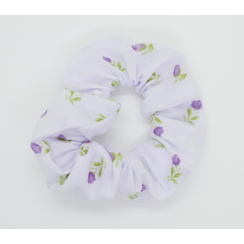Purple Tulip Scrunchie