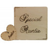 2 Piece Gift Set - Auntie Coaster & Keyring