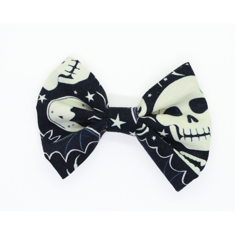 Glow in the Dark Halloween Hair Bow