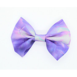 Purple Diamond Hair Bow