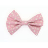 Glow in the Dark Pink Fairy Dust Hair Bow