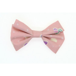 Glow in the Dark Pink Butterfly Hair Bow