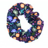 Glow in the Dark Navy Coral Scrunchie