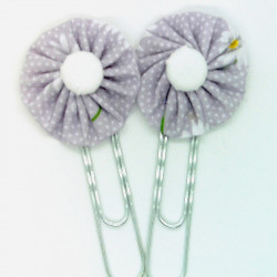 Paperclip Bookmark - Lilac Daisy